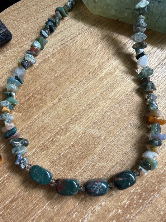 FANCY JASPER NECKLACE