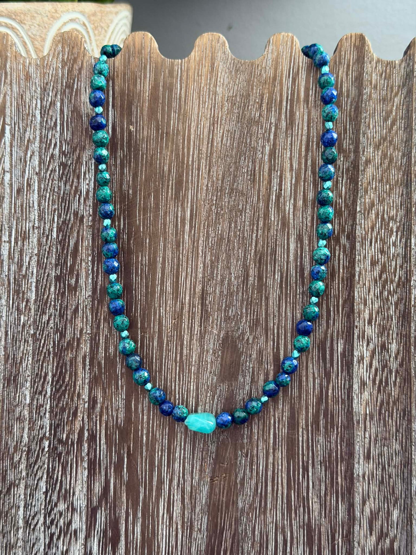 CHRYSOCOLLA NECKLACE