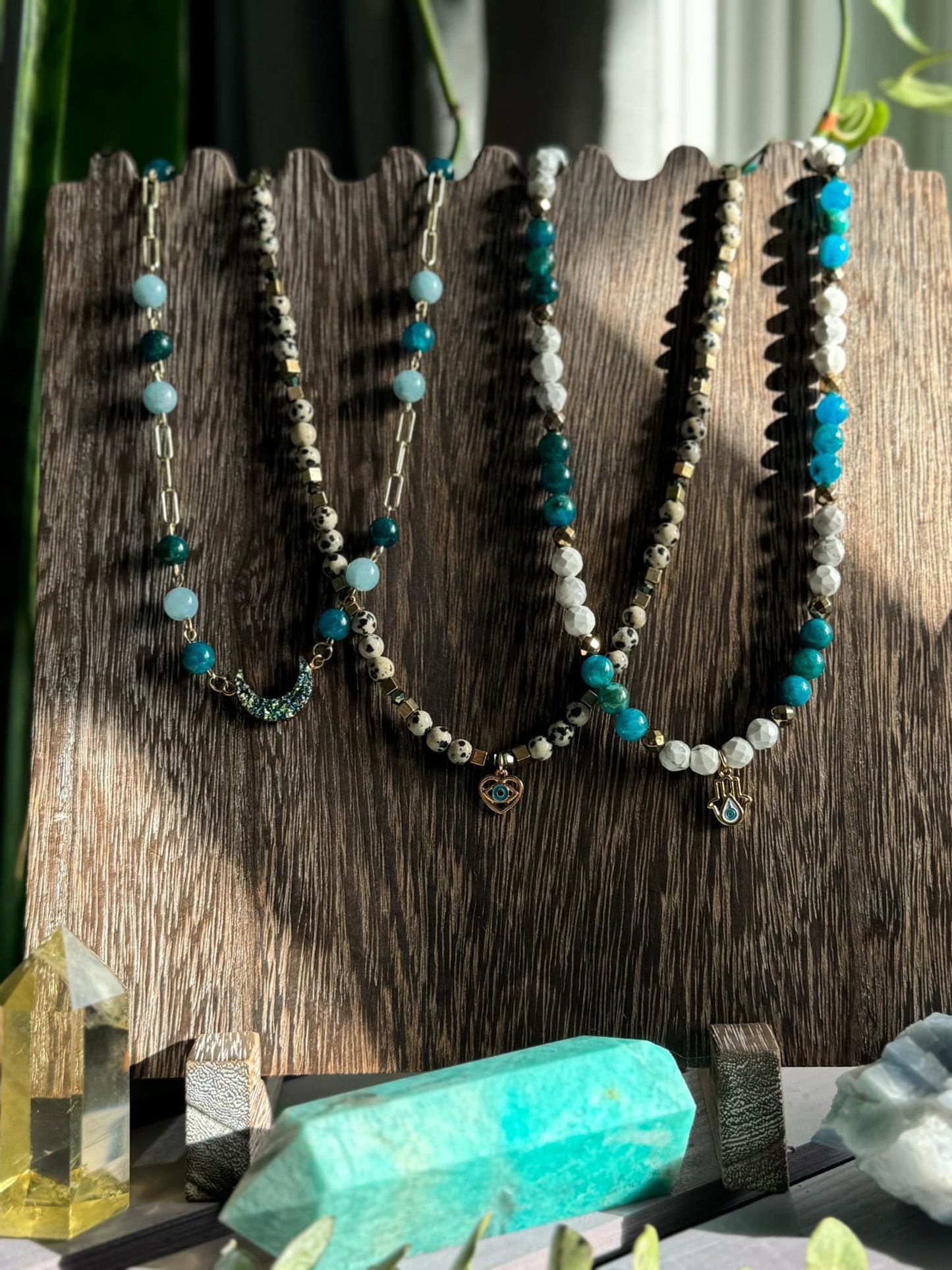 DALMATIAN JASPER NECKLACE