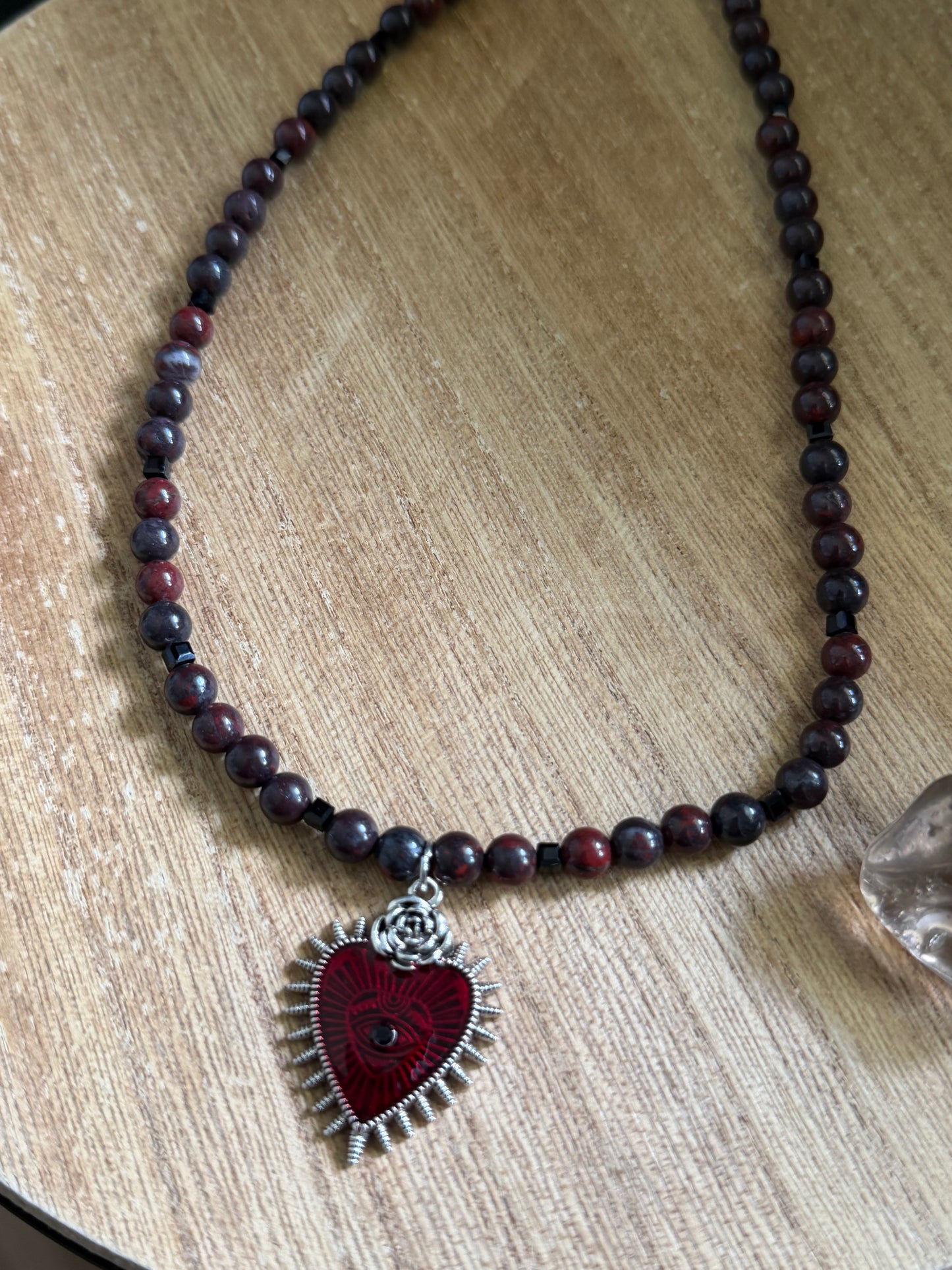 POPPY JASPER NECKLACE