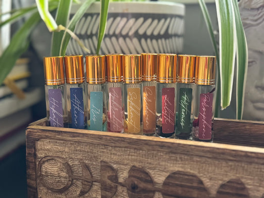 CRYSTALS CHAKRAS & GODDESS AROMATHERAPY