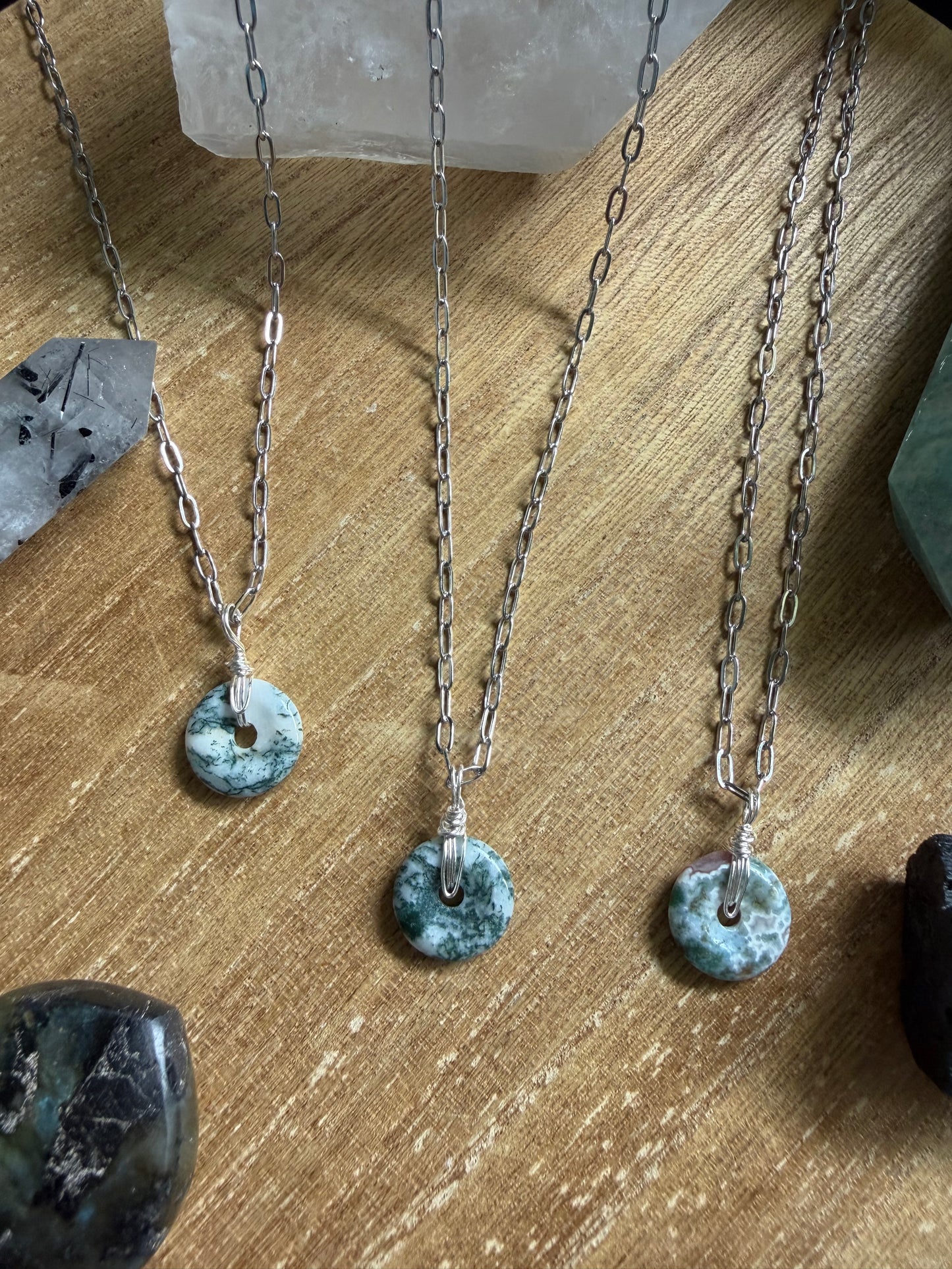 TREE AGATE NECKLACE