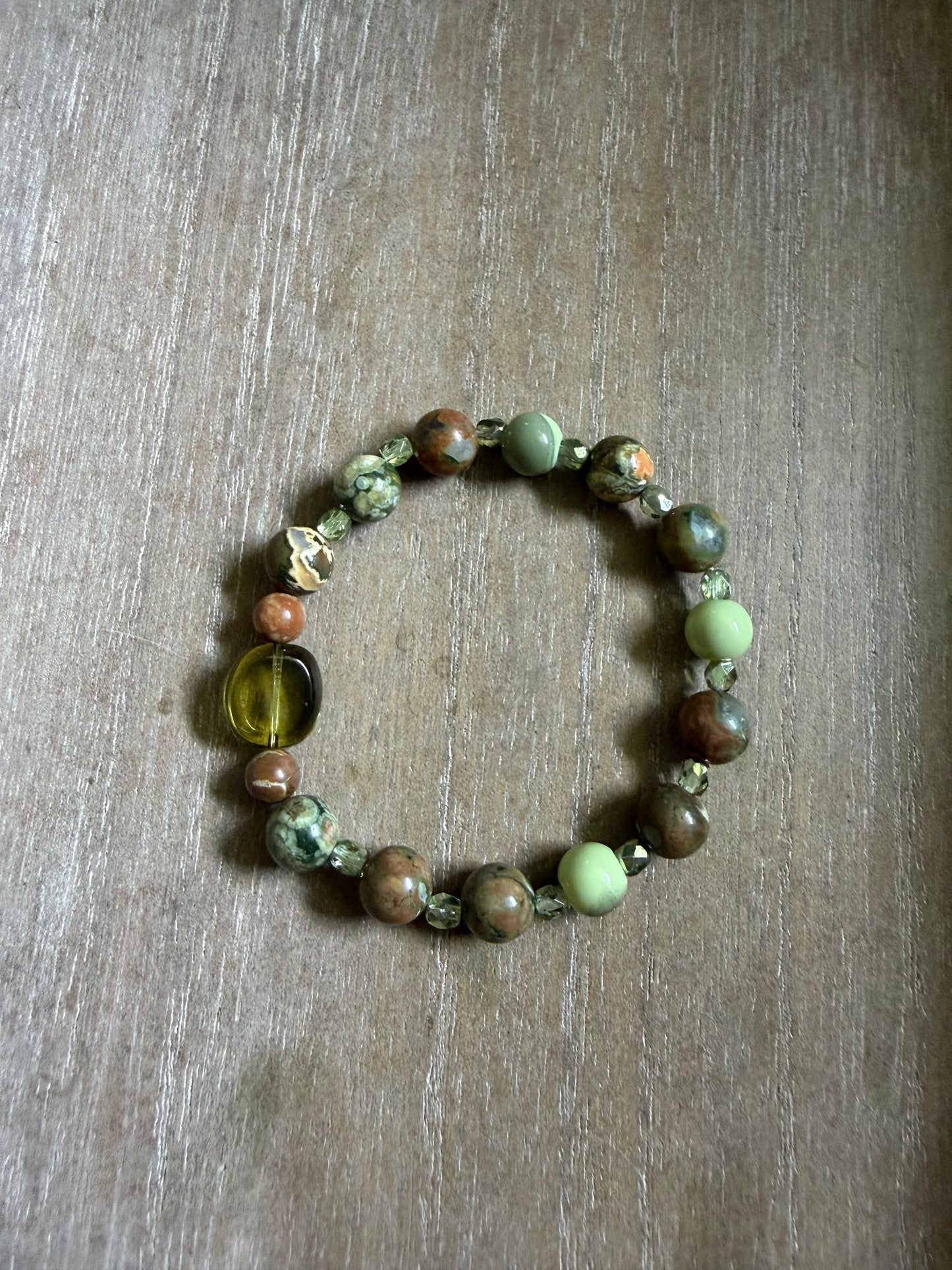 RAINFOREST JASPER BRACELET