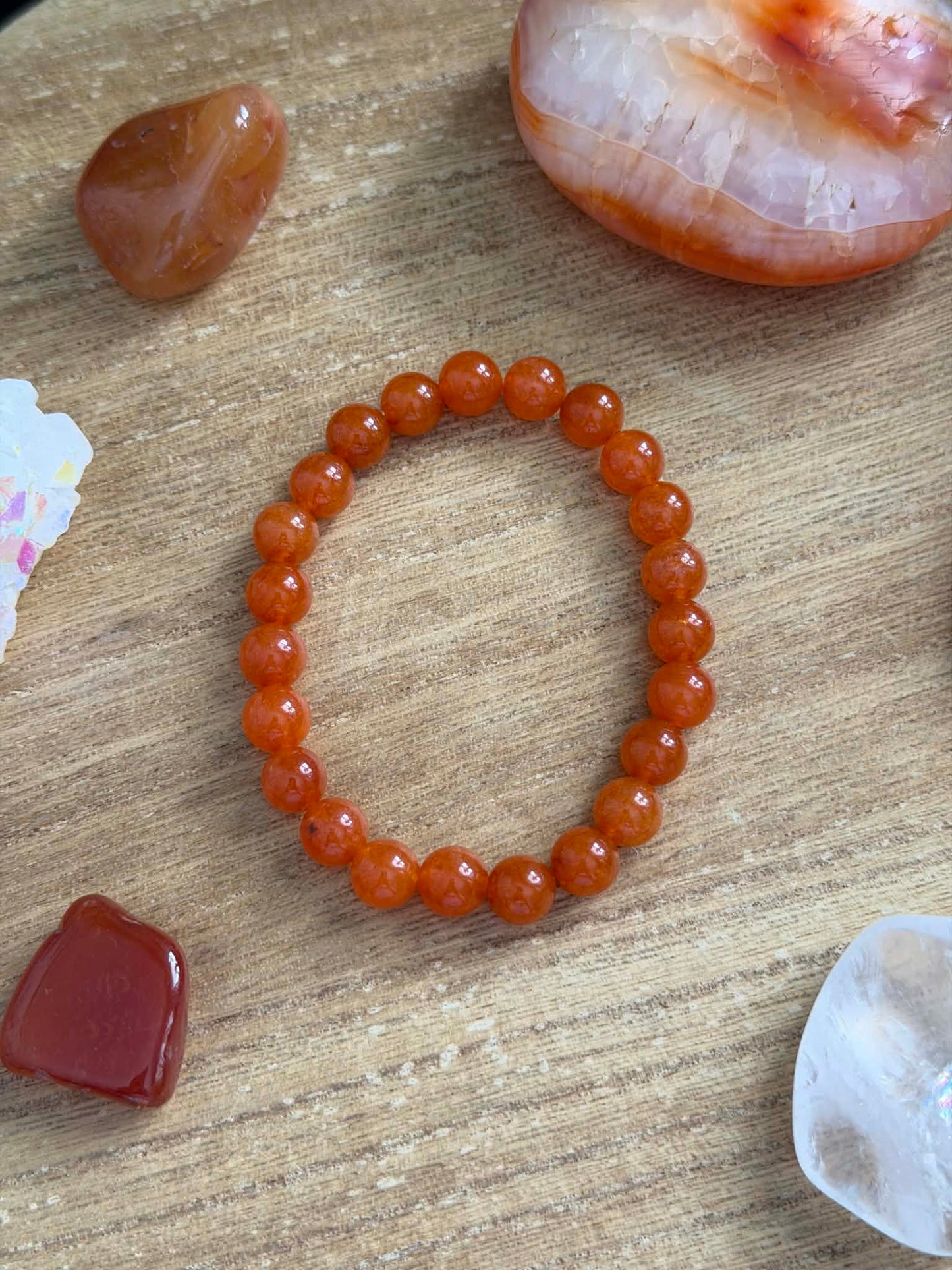 ORANGE AVENTURINE BRACELET