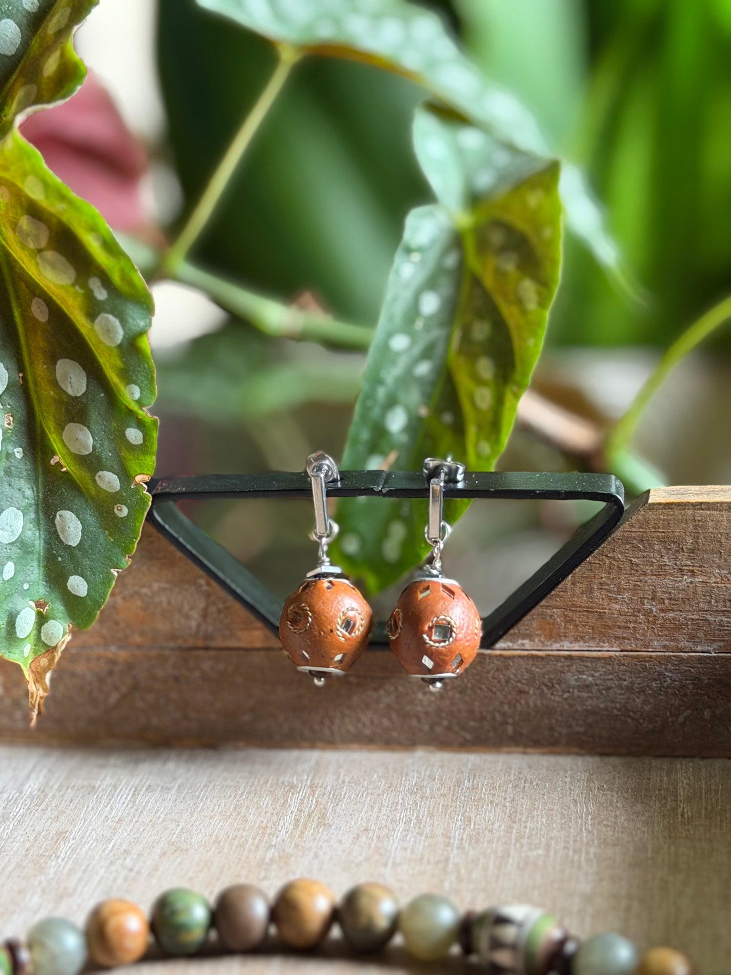PUMPKIN SPICE EARRINGS