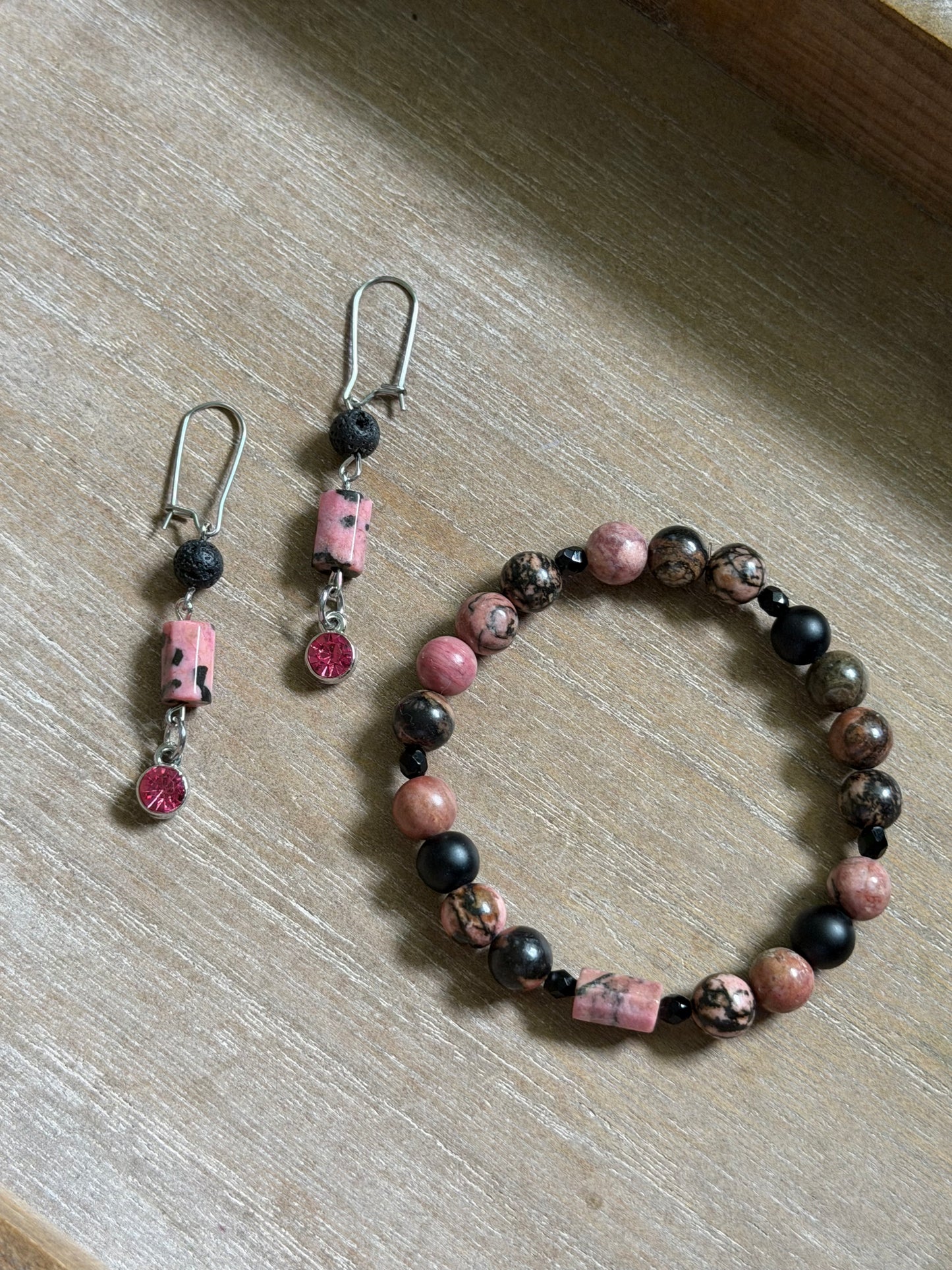 RHODONITE GIFT SET