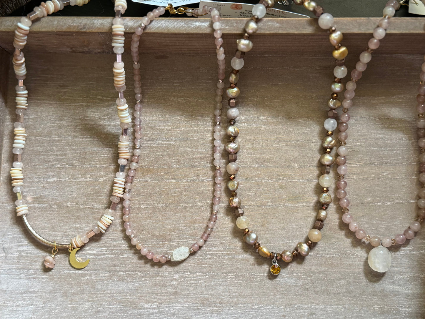 SUNSTONE & CITRINE NECKLACE
