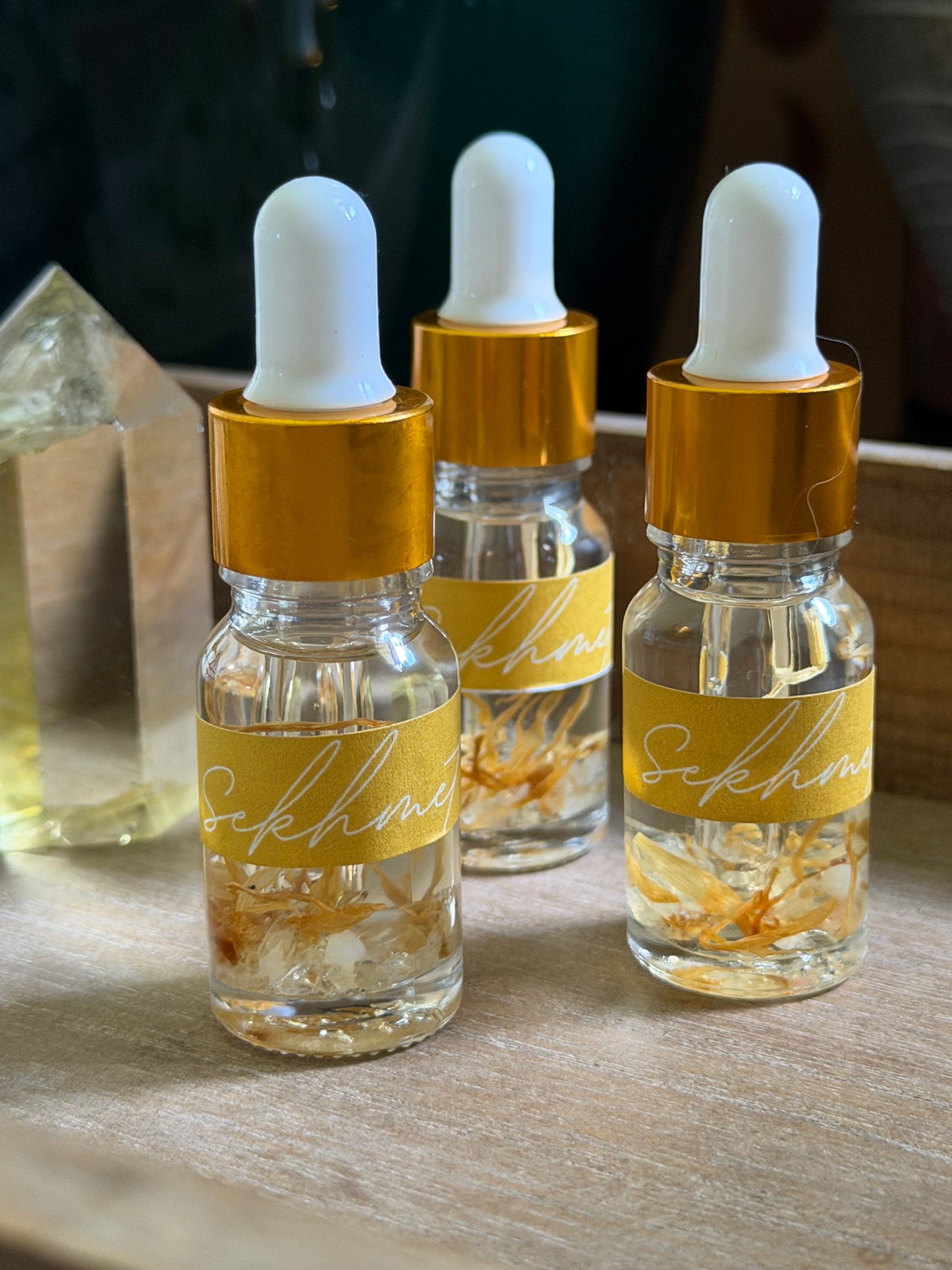 SEKHMET'S FLAME: SELF-CONFIDENCE RITUAL OIL (DROPPER BOTTLE)