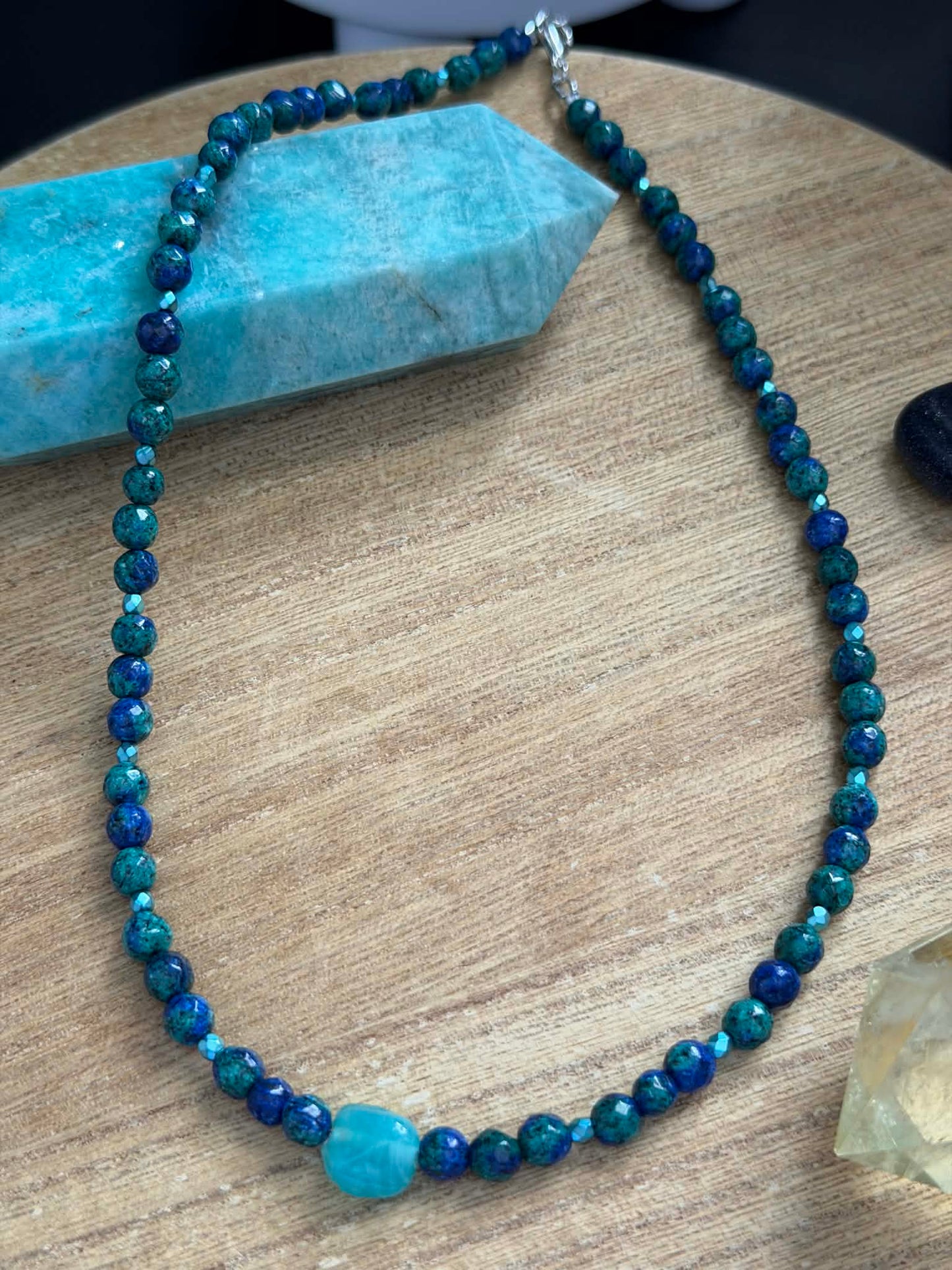 CHRYSOCOLLA NECKLACE