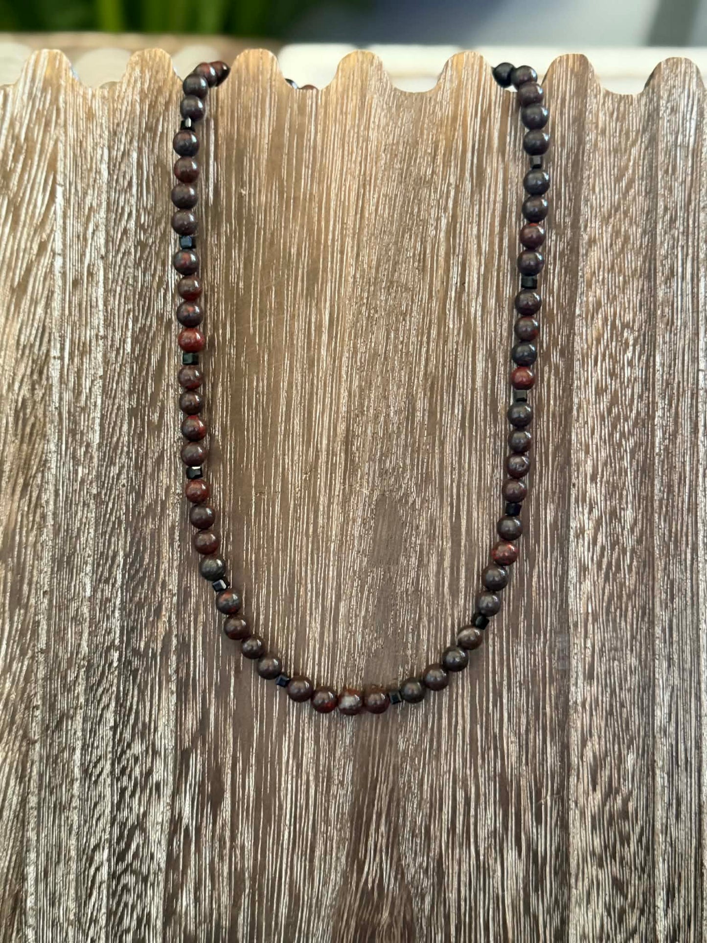 POPPY JASPER NECKLACE