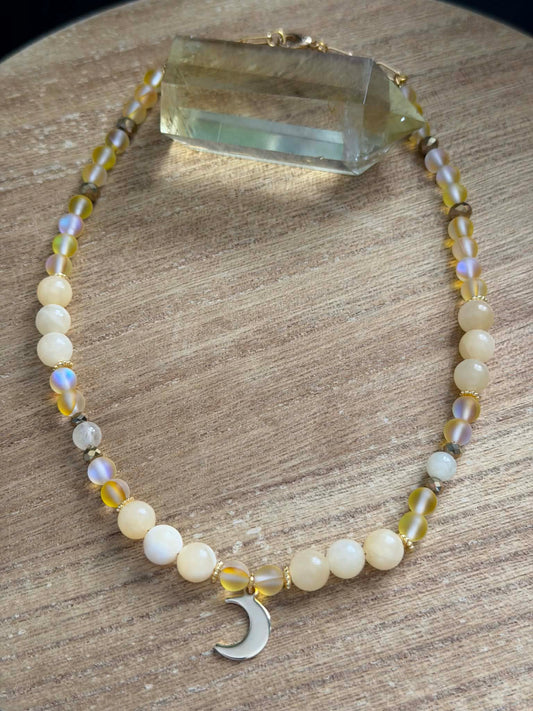 SOLAR ECLIPSE NECKLACE
