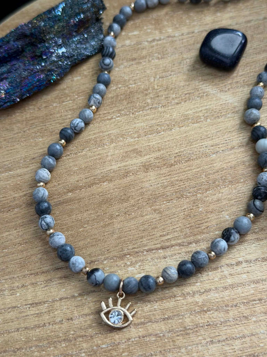 PICASSO JASPER NECKLACE