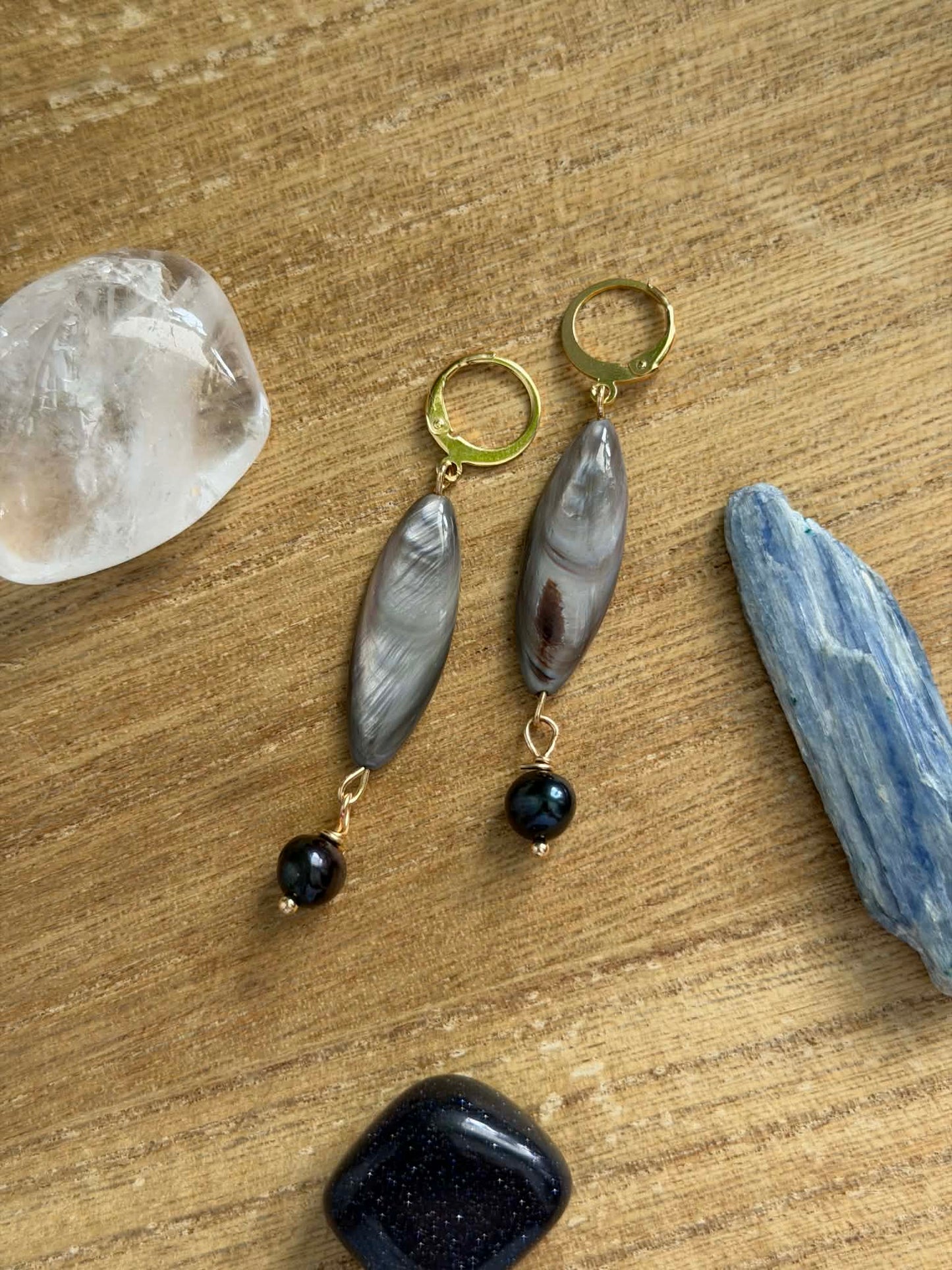 MIDNIGHT TIDE EARRINGS