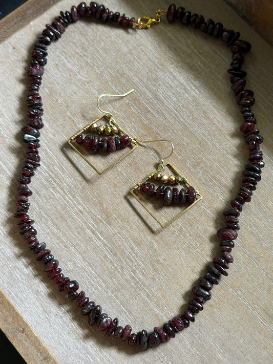 GARNET GIFT SET
