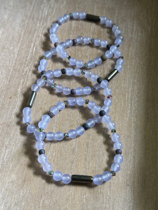 PURPLE QUARTZ BRACELET