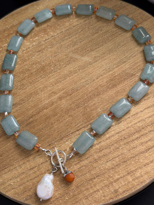 BLUE CRUSH NECKLACE