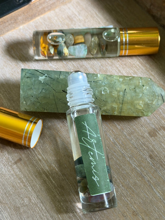 ARTEMIS' WILDWOOD: THE UNTAMED FEMININE RITUAL OIL (ROLLER BOTTLE)