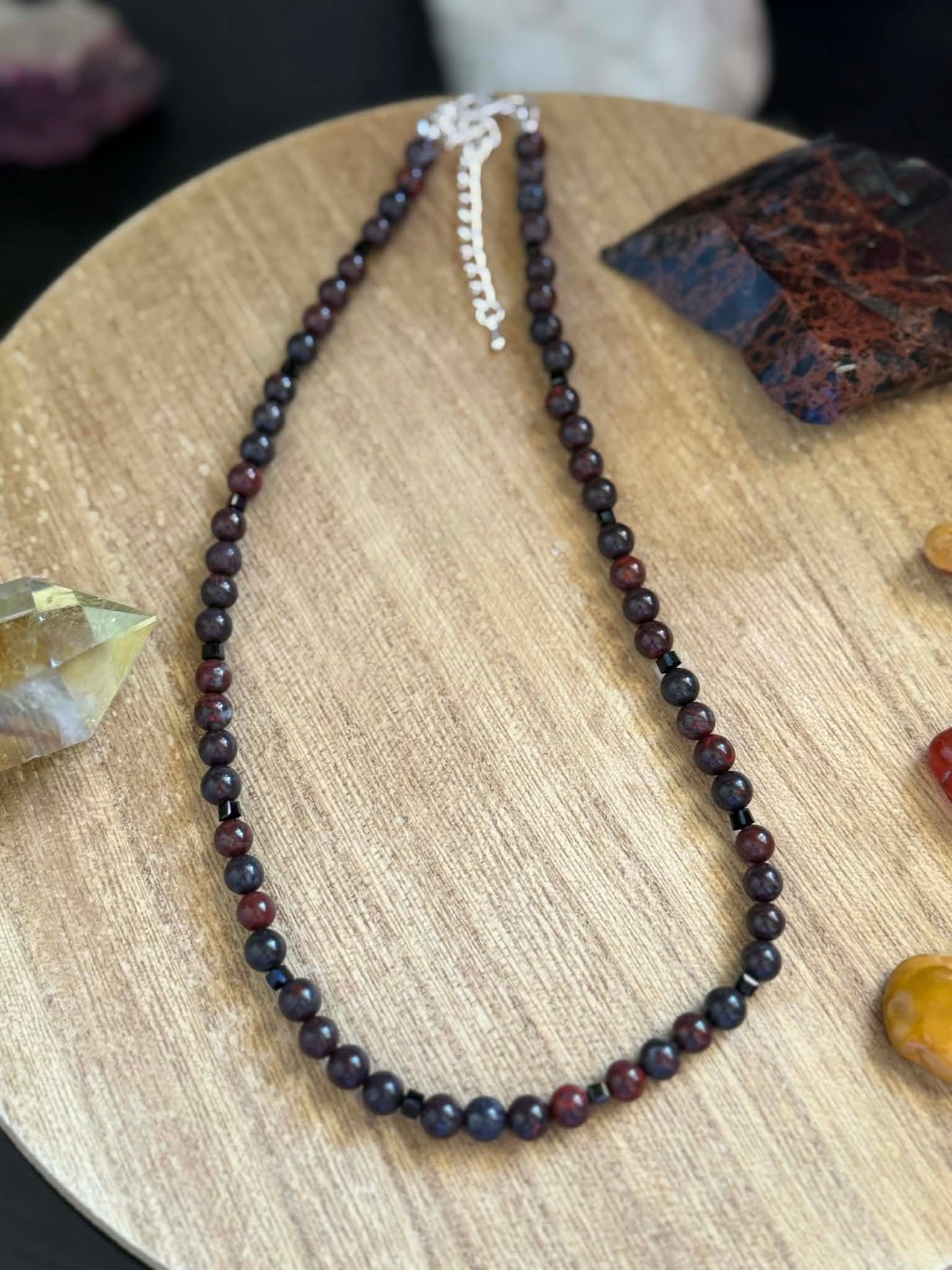 POPPY JASPER NECKLACE