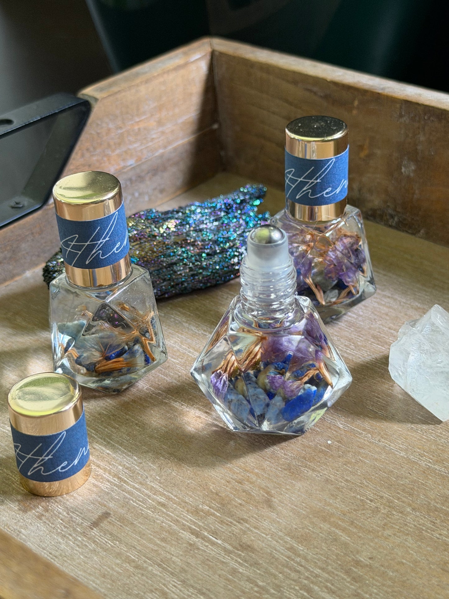 ATHENA'S INSIGHT: INNER WISDOM RITUAL OIL (MINI ROLLER)