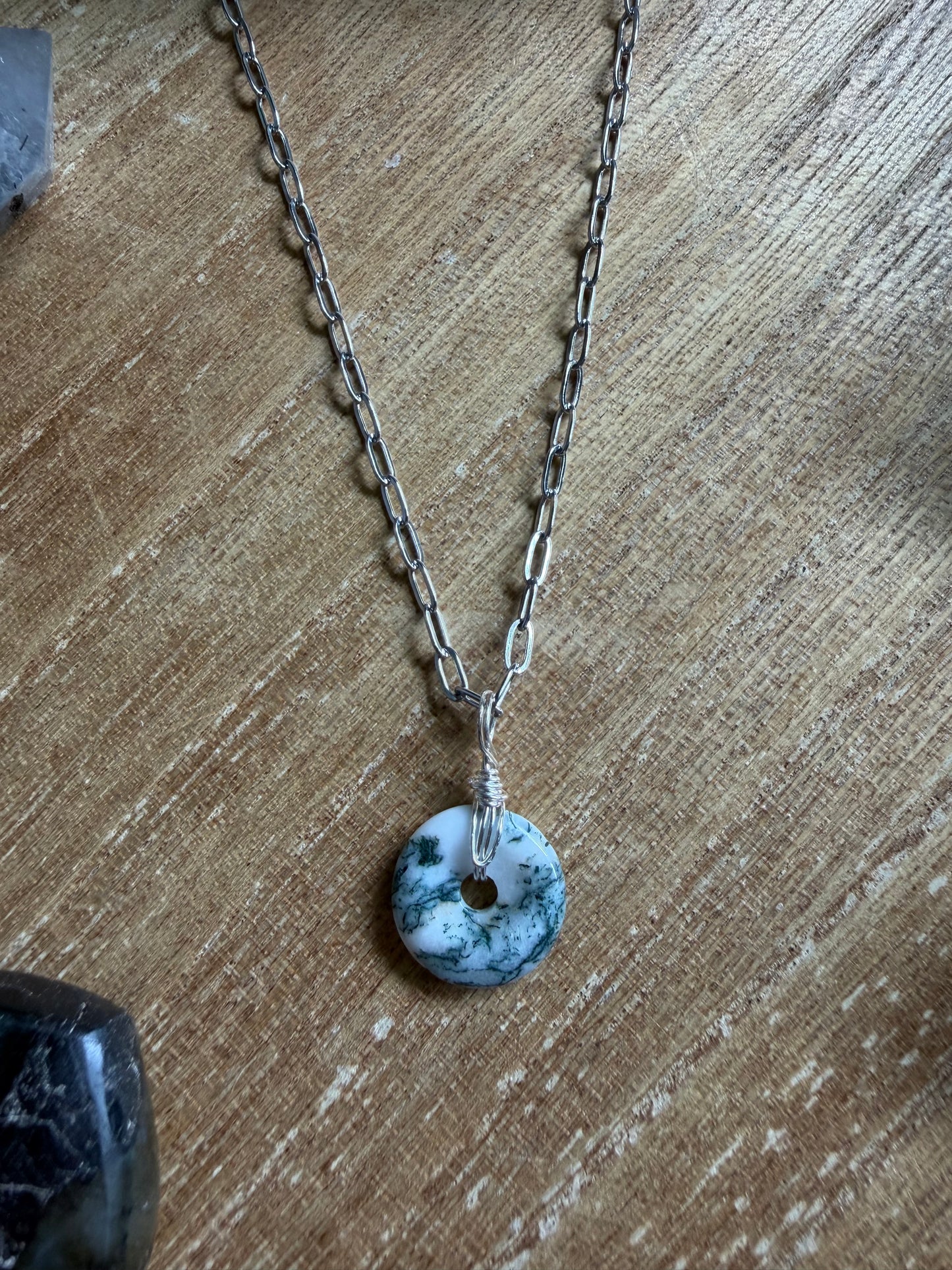 TREE AGATE NECKLACE
