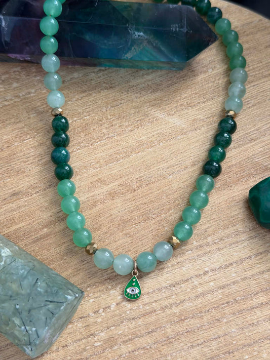 QUEEN OF PENTACLES NECKLACE