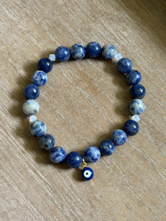 SODALITE MALOCCHIO BRACELET