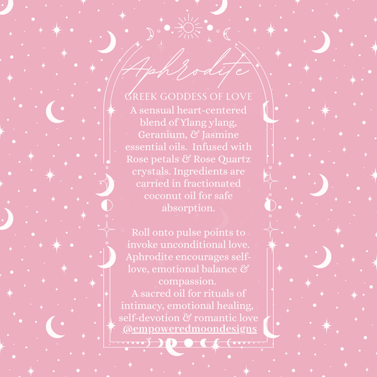 APHRODITE'S EMBRACE: SELF-LOVE RITUAL OIL (DROPPER BOTTLE)