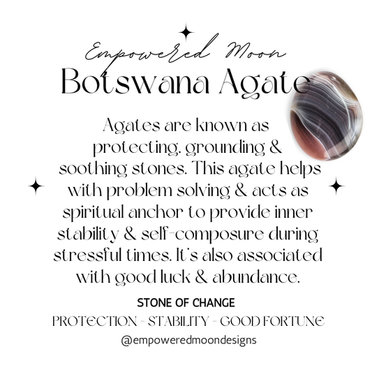 BOTSWANA AGATE BRACELET