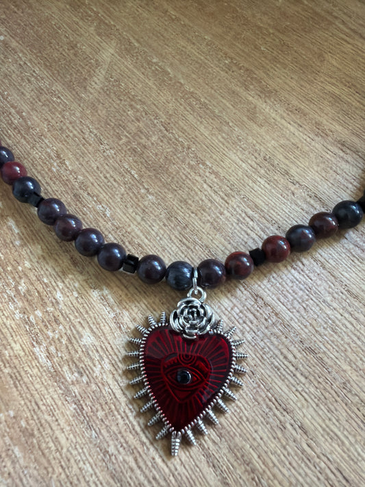 POPPY JASPER NECKLACE