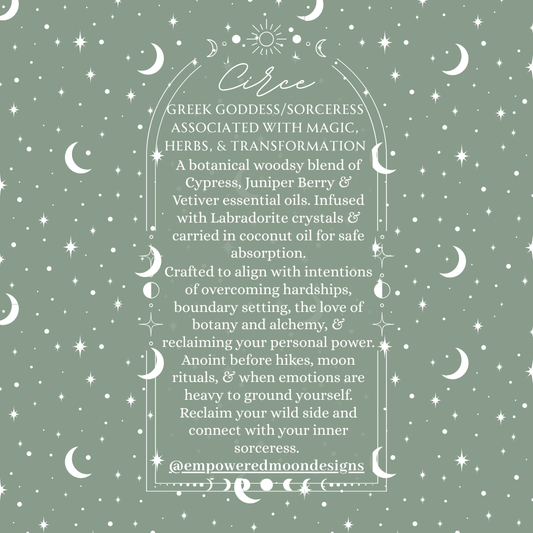 CIRCE'S ENCHANTMENT: TRANSFORMATION RITUAL OIL (ROLLER BOTTLE)