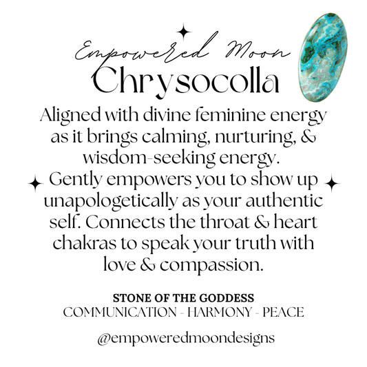 CHRYSOCOLLA NECKLACE