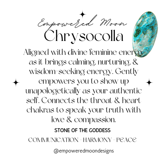 CHRYSOCOLLA & LAPIS BRACELET