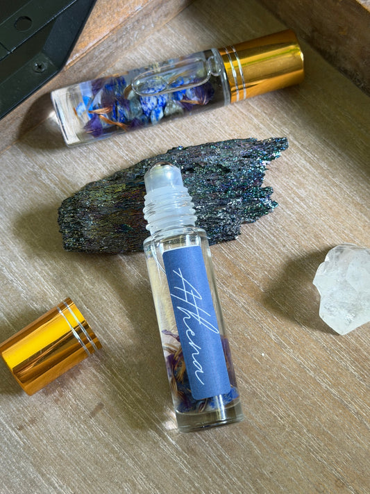 ATHENA'S INSIGHT: INNER WISDOM RITUAL OIL (ROLLER BOTTLE)