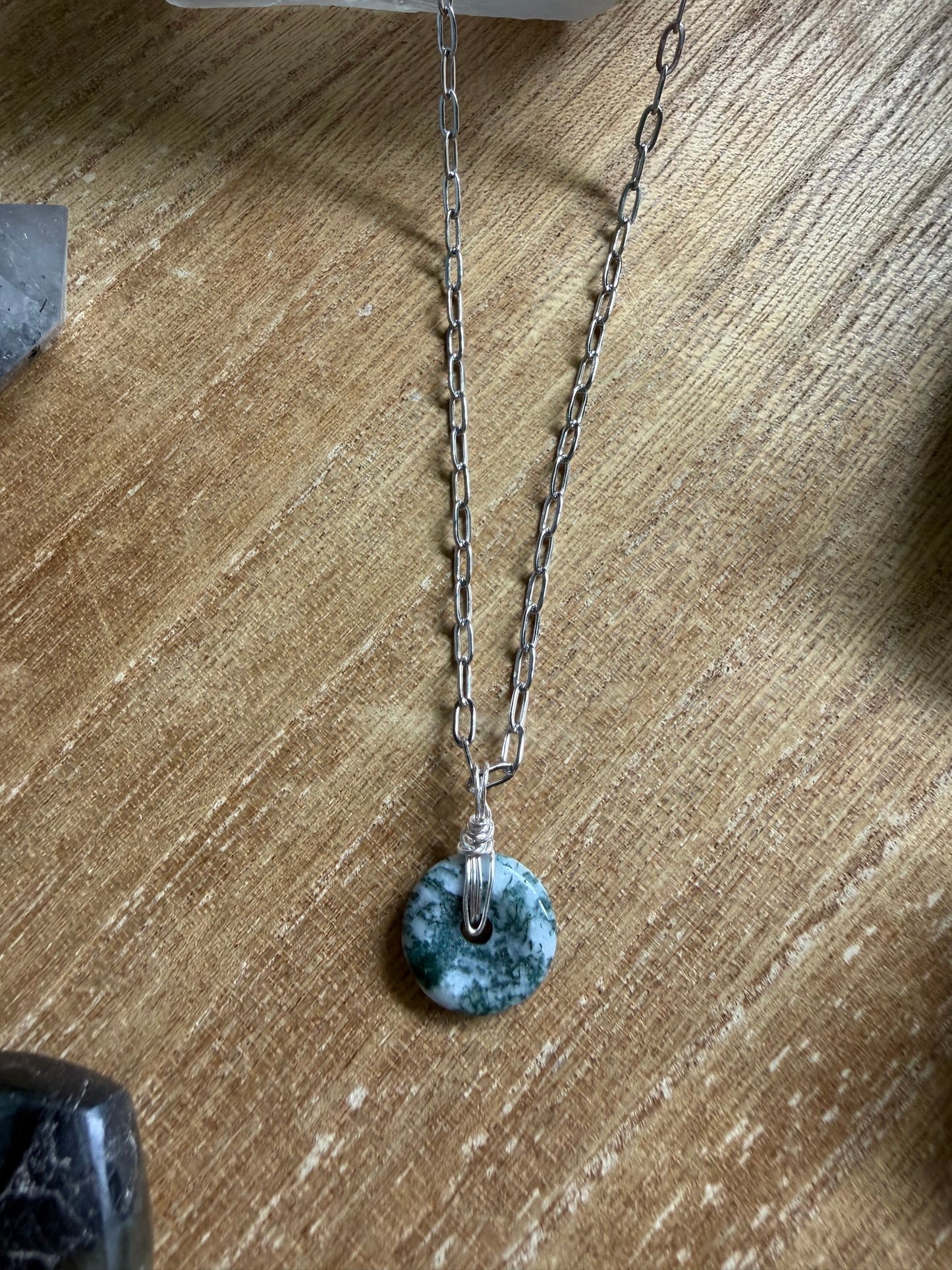 TREE AGATE NECKLACE