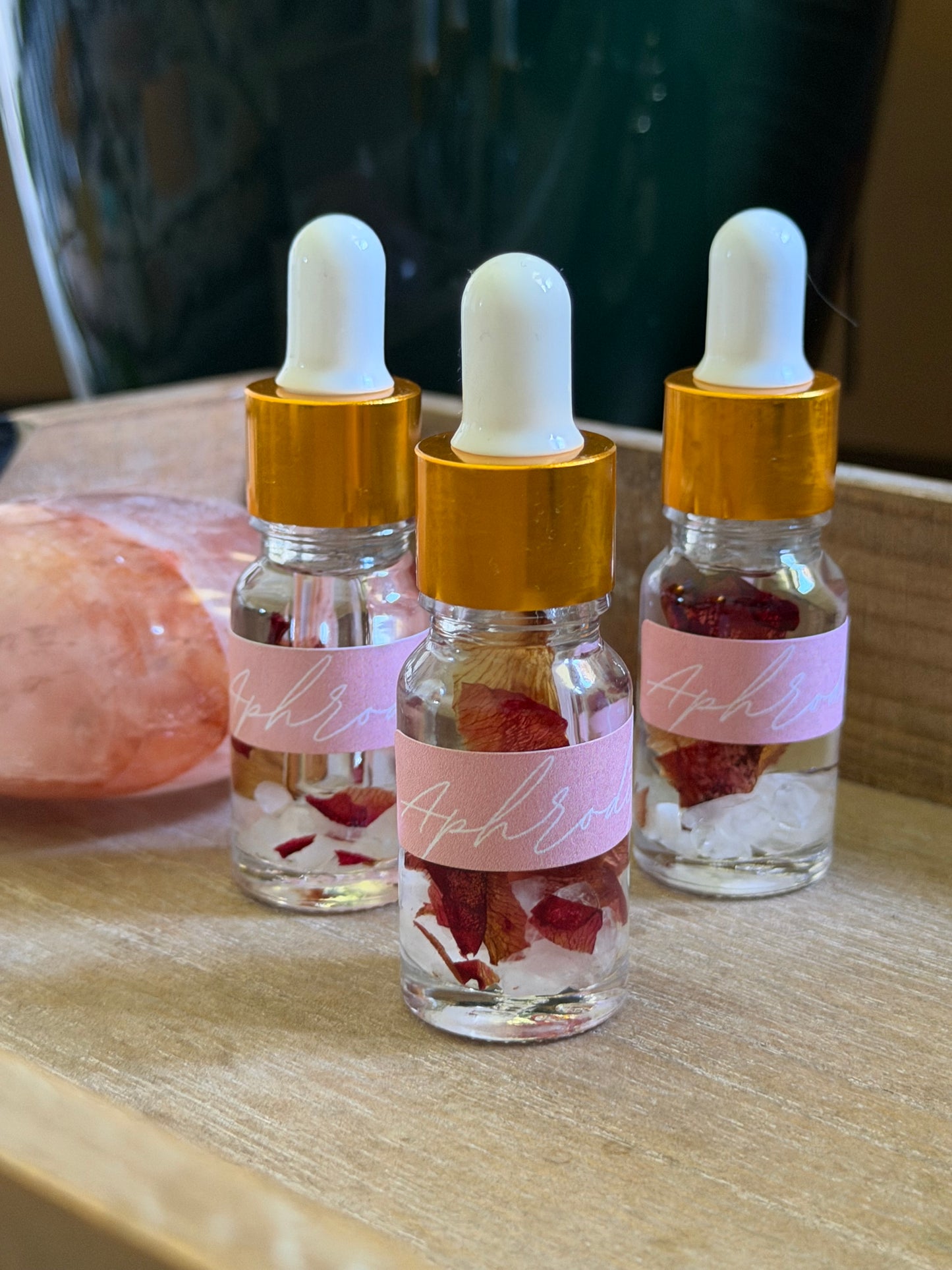 APHRODITE'S EMBRACE: SELF-LOVE RITUAL OIL (DROPPER BOTTLE)