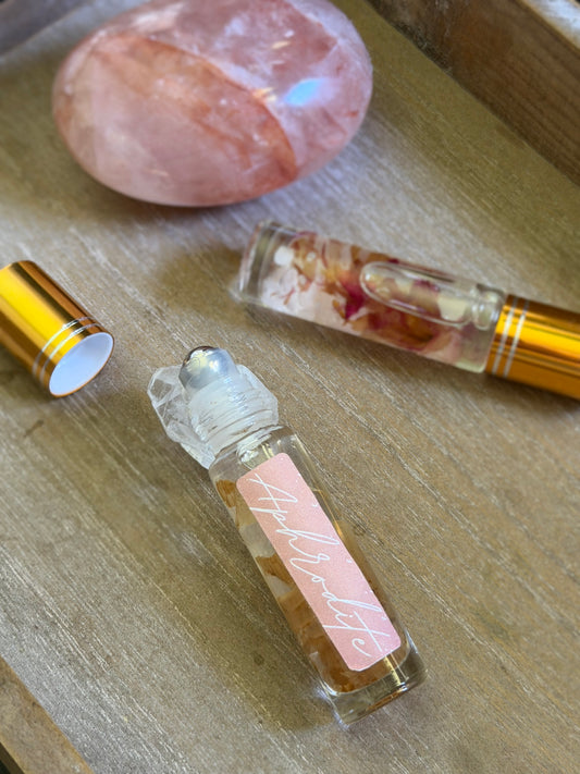 APHRODITE'S EMBRACE: SELF-LOVE RITUAL OIL (ROLLER BOTTLE)