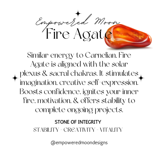 FIRE CRACKLE AGATE BRACELET