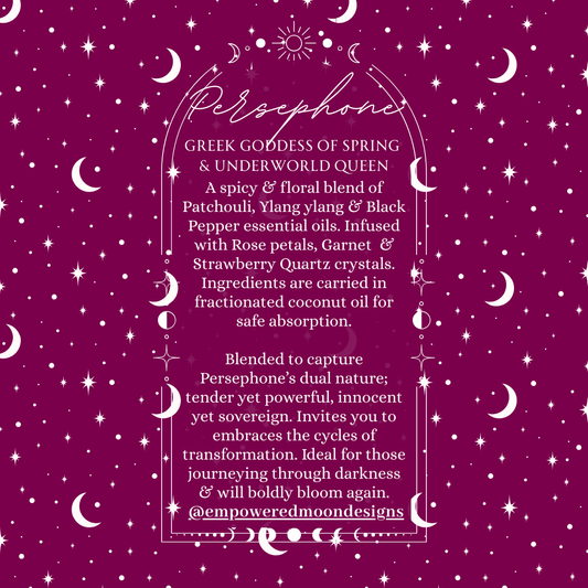 PERSEPHONE'S DESCENT: SENSUALITY RITUAL OIL (ROLLER BOTTLE)