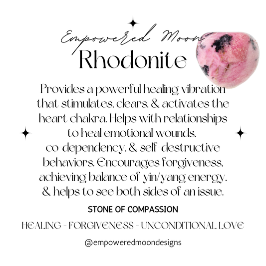 RHODONITE & STRAWBERRY QUARTZ GIFT SET