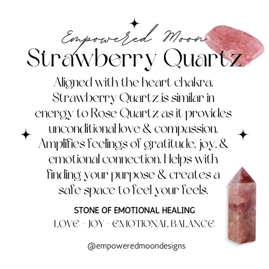 STRAWBERRY QUARTZ EARRINGS