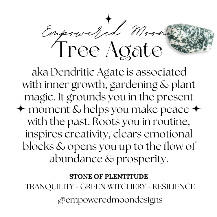 TREE AGATE NECKLACE