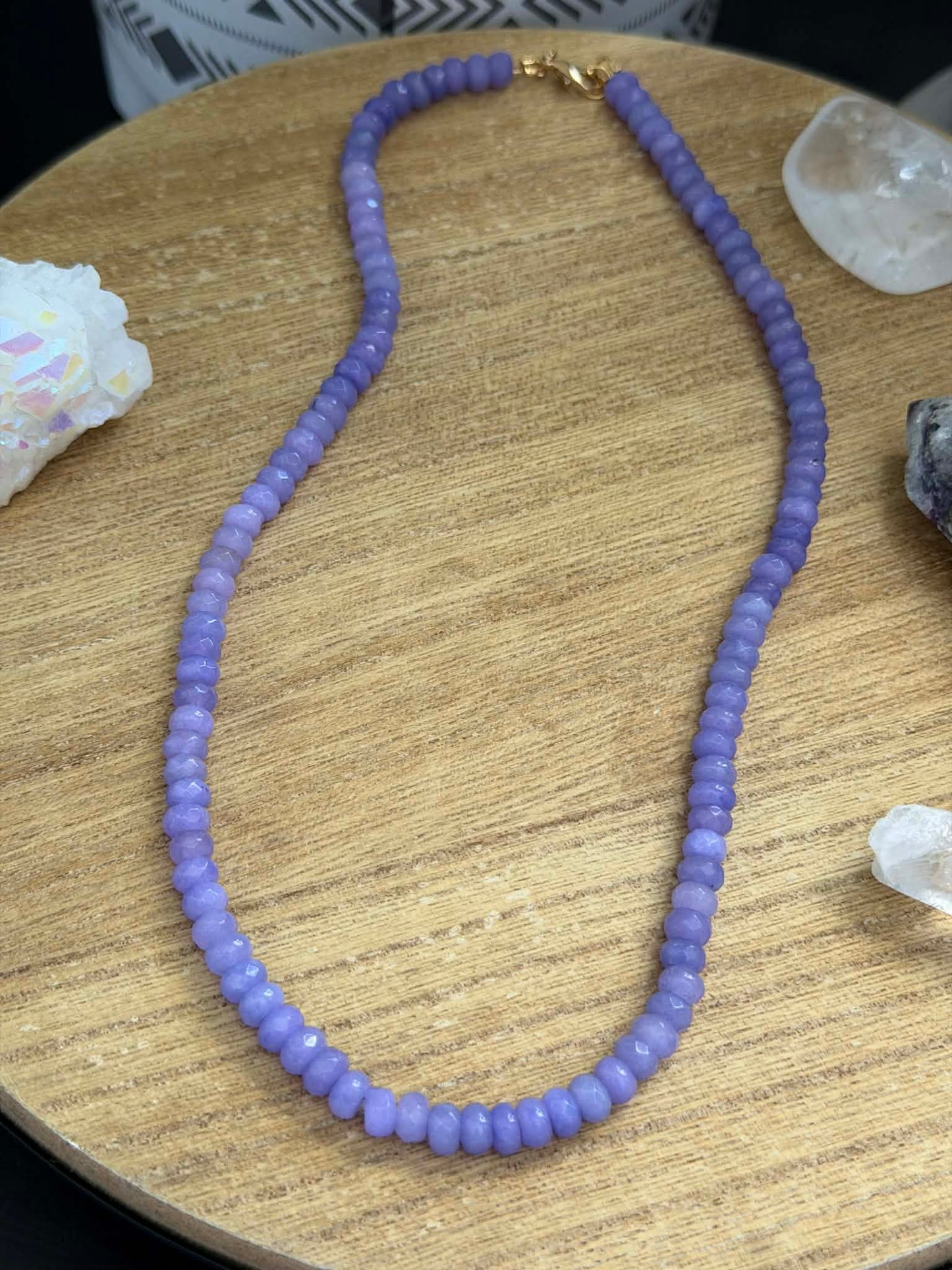 PURPLE QUARTZ NECKLACE