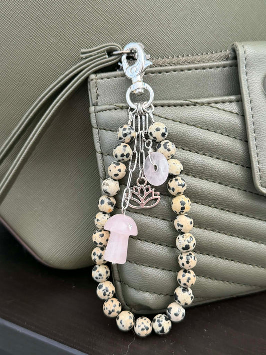 GODDESS IN BLOOM BAG CHARM