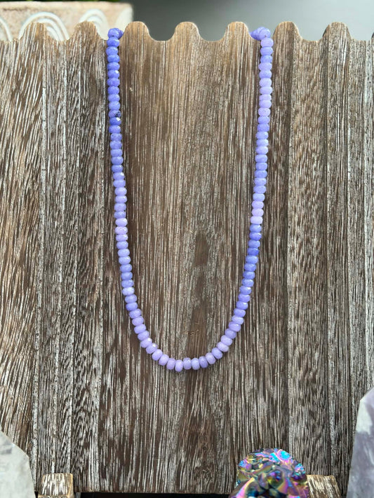 PURPLE QUARTZ NECKLACE