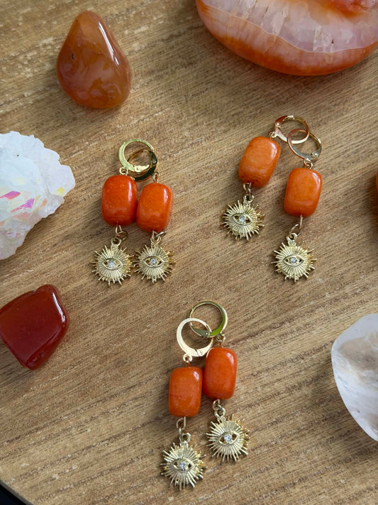 SUNBURST EARRINGS