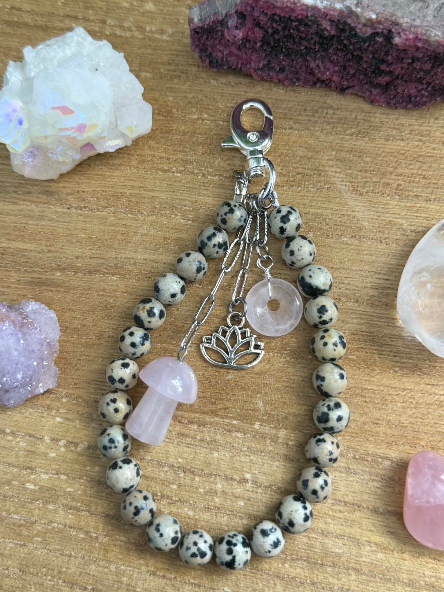 GODDESS IN BLOOM BAG CHARM