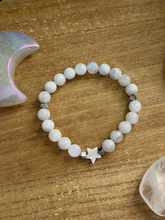STARRY MOONSTONE BRACELET