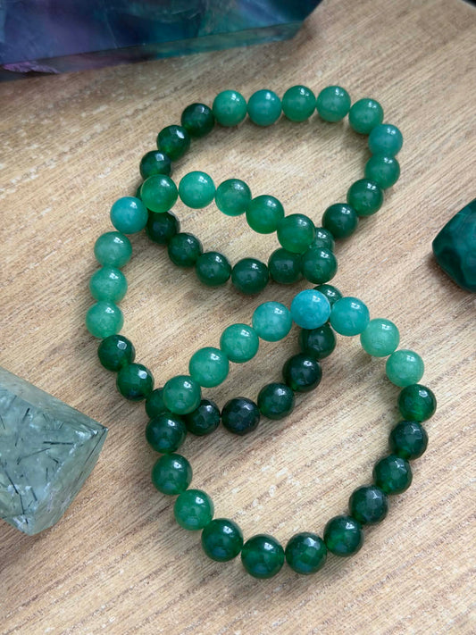 GREEN AVENTURINE OMBRE BRACELET